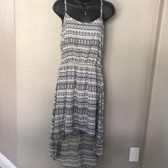 Cream Sundress High Low Dress - Picture 1 of 1